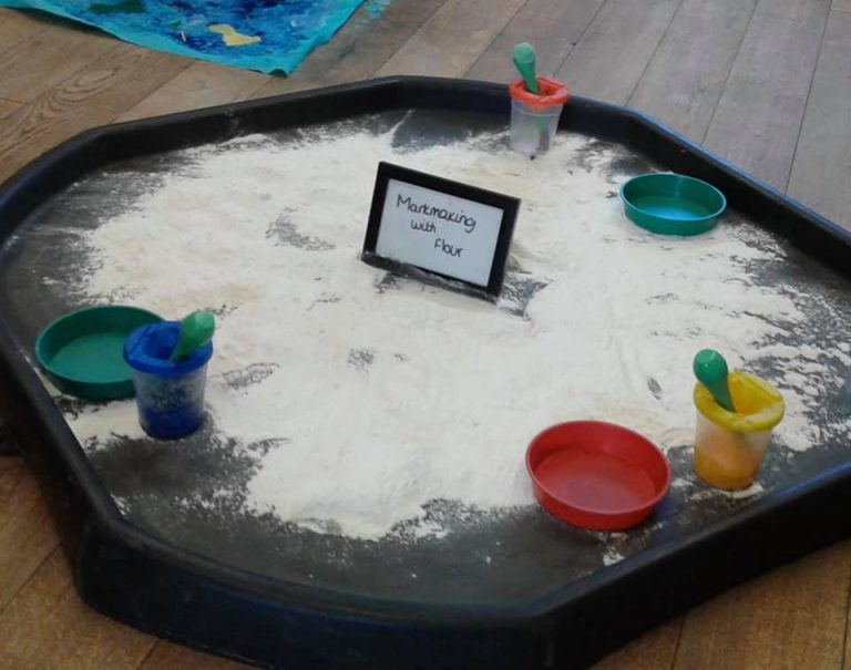 Tuff Tray Activities Nursery Reading Preschool Childcare Berkshire